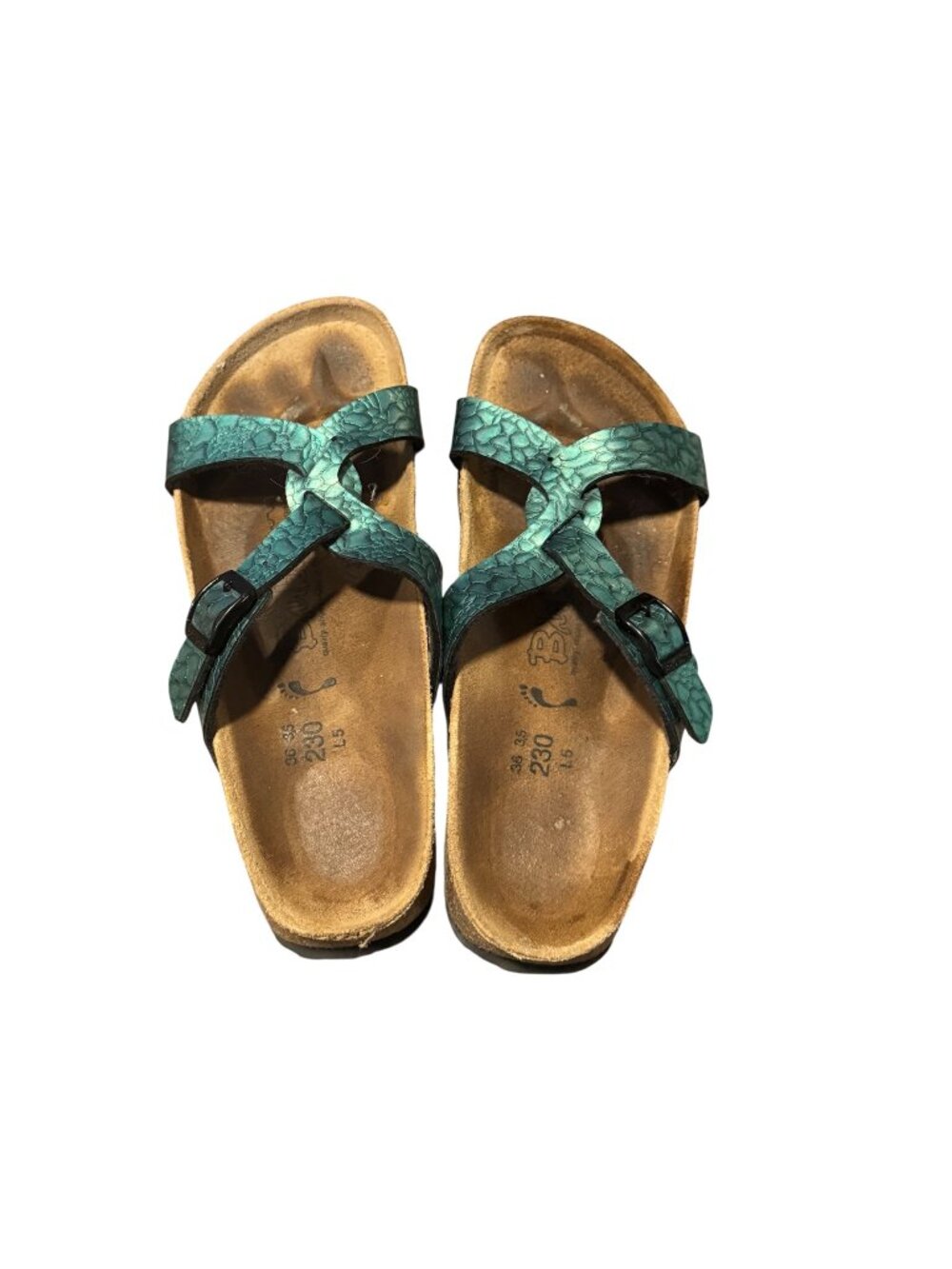 Birkenstock Birki’s Sylt Sandals – Turquoise | Birko-Flor | Classic Comfort